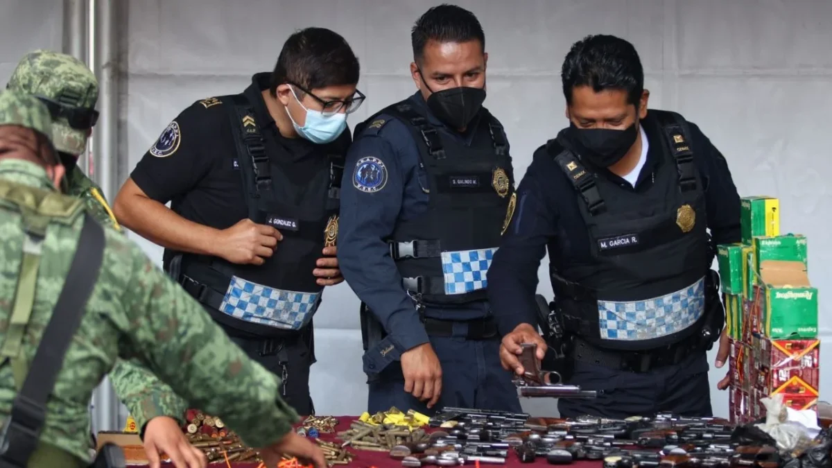 Rosa Icela Rodríguez resalta entrega de 8 mil 700 armas de forma voluntaria