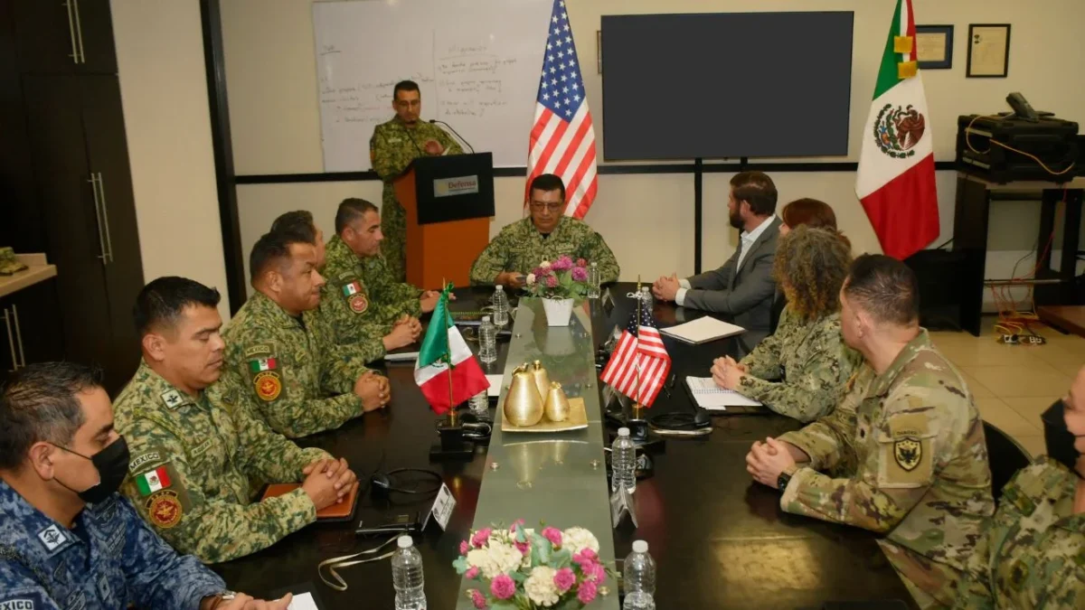 Defensa y Marina recibieron al Comando Norte para evaluar preparativos para el Mundial