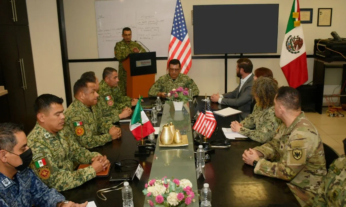Defensa y Marina recibieron al Comando Norte para evaluar preparativos para el Mundial