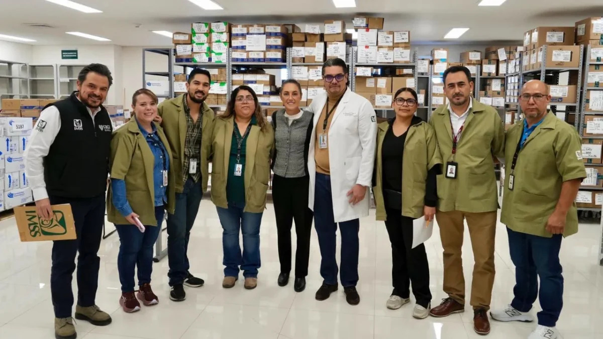 Sheinbaum hace visita 'sorpresa' a Hospital del IMSS en Ciudad Juárez