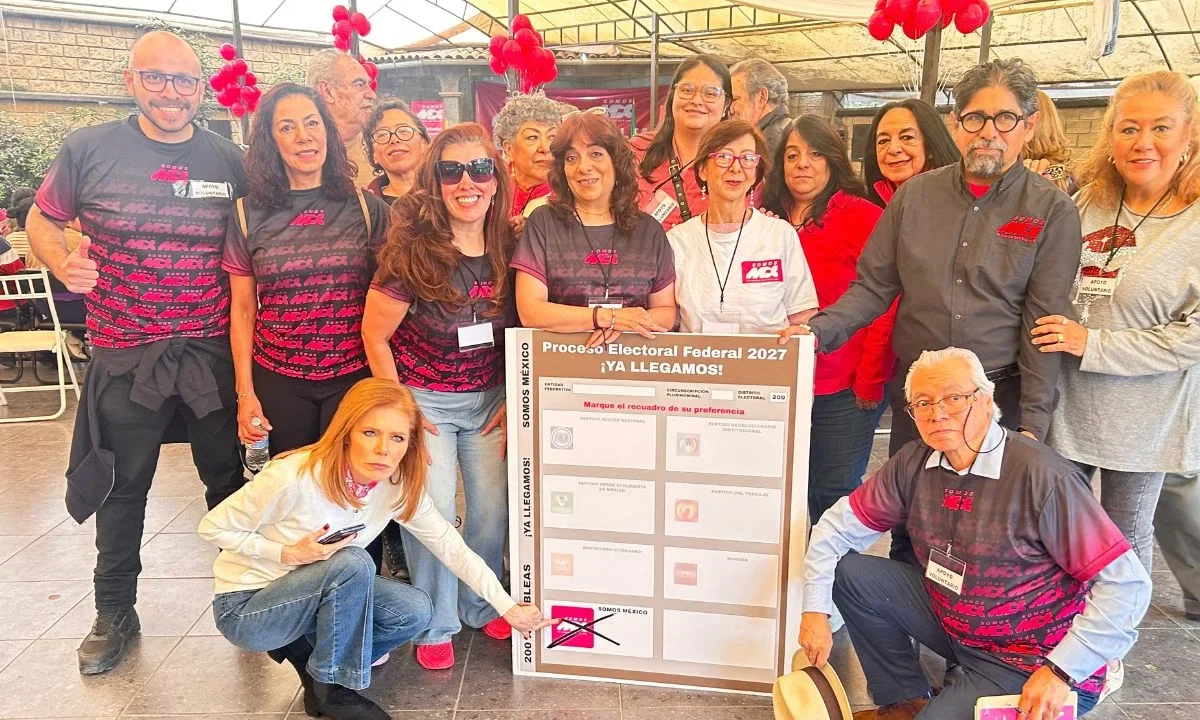 Somos MX logra armar 202 Asambleas Distritales rumbo a obtener su registro como partido político