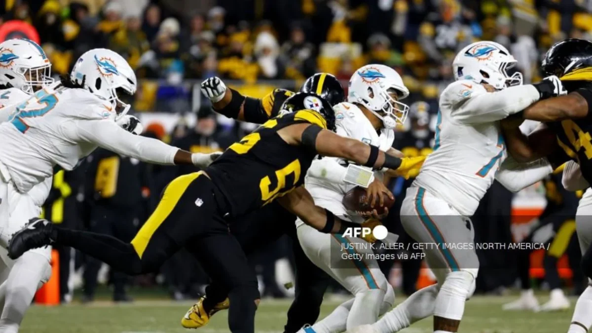 Steelers retiene liderato en el Norte de la AFC al vencer a Miami