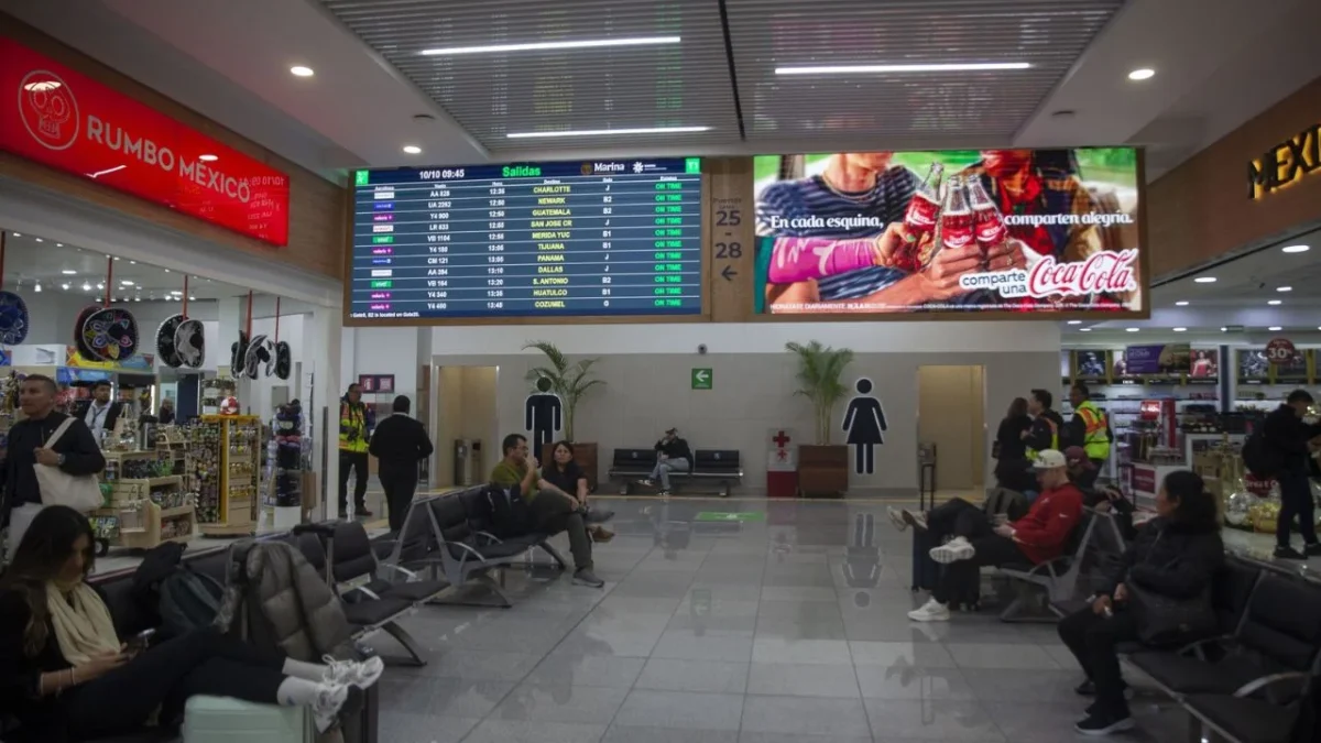 Protocolos especiales en el AICM para atender a pasajeros en vacaciones