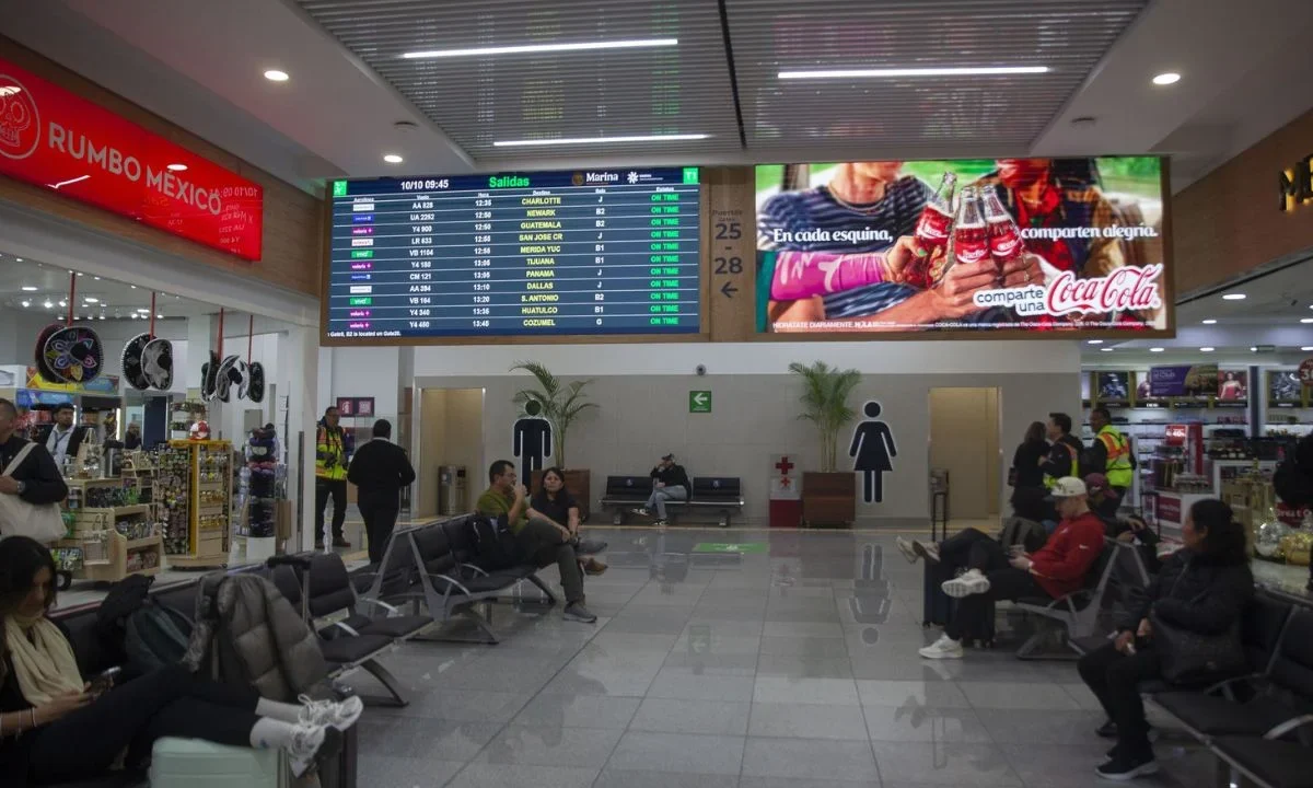 Protocolos especiales en el AICM para atender a pasajeros en vacaciones