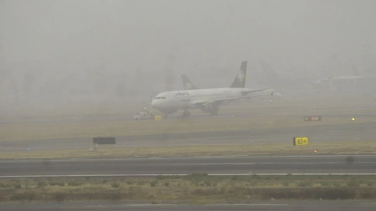 AICM suspende operaciones en fin de año por neblina