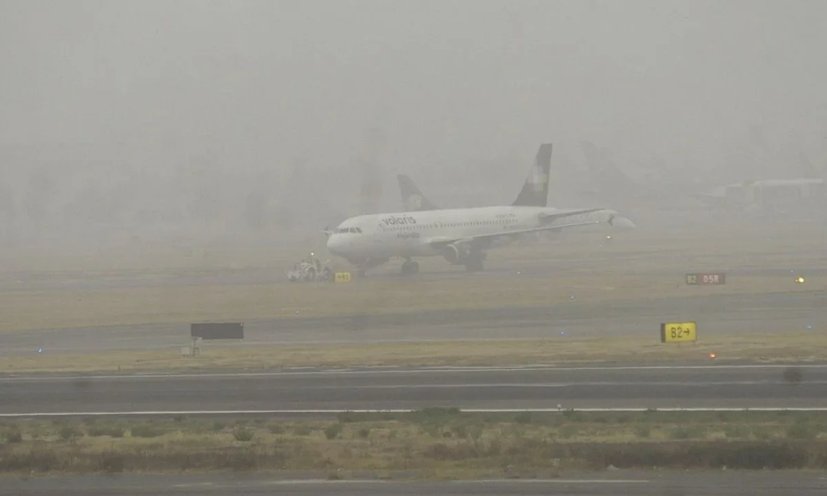 AICM suspende operaciones en fin de año por neblina