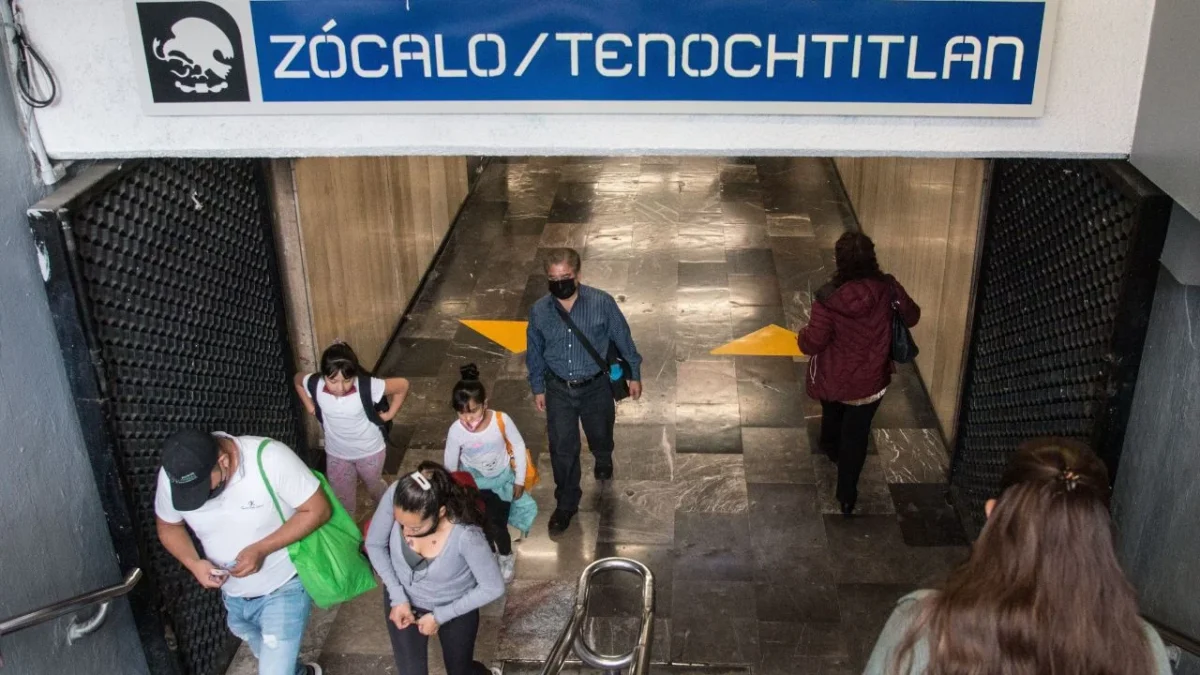 Cierran de nueva cuenta la estación Zócalo del Metro