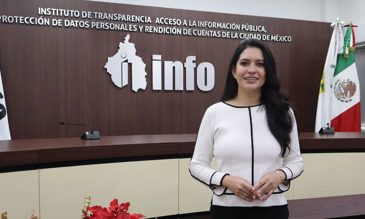 Responsabilidad. La primera mujer que fue presidenta del Info CDMX, explicó que ella tendrá bajo su cargo el proceso de transición.