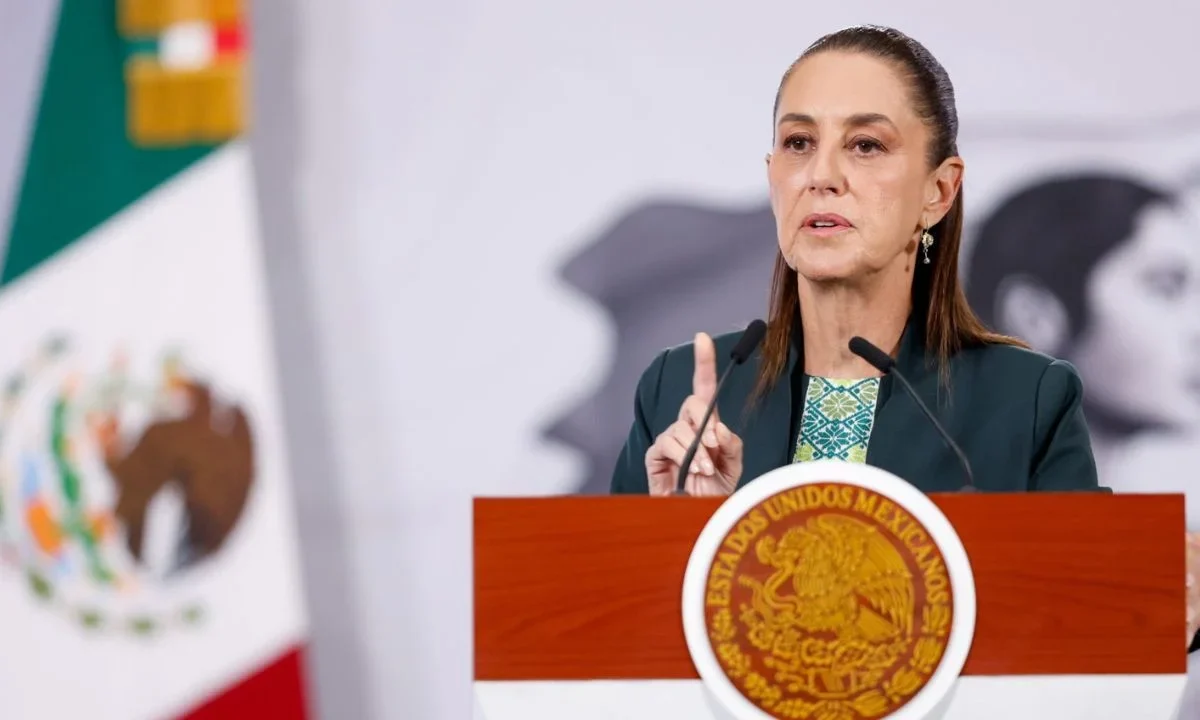 La presidenta Claudia Sheinbaum descartó que México busque renegociar el Tratado de entrega de aguas con Estados Unidos.