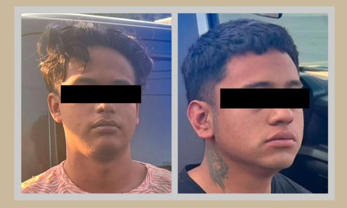 Elementos de la policía estatal detuvieron a dos presuntos miembros de La Familia Michoacana en el Edomex