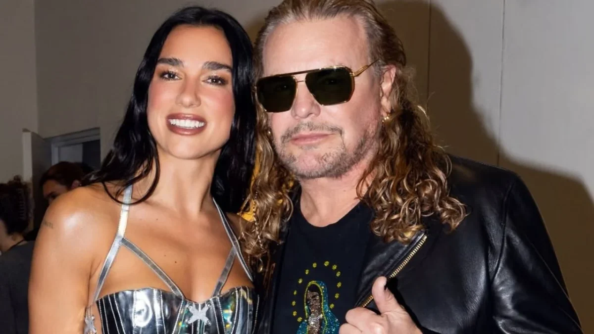 Dua Lipa junto a Fernando 'Fher' Olvera