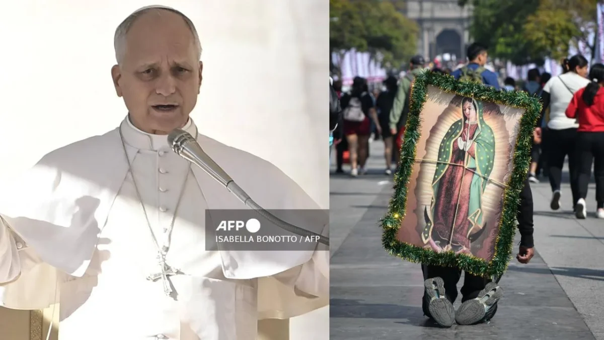 El Papa León XIV mandó un mensaje en torno al aniversario de la aparición de la Virgen de Guadalupe en el Cerro del Tepeyac.