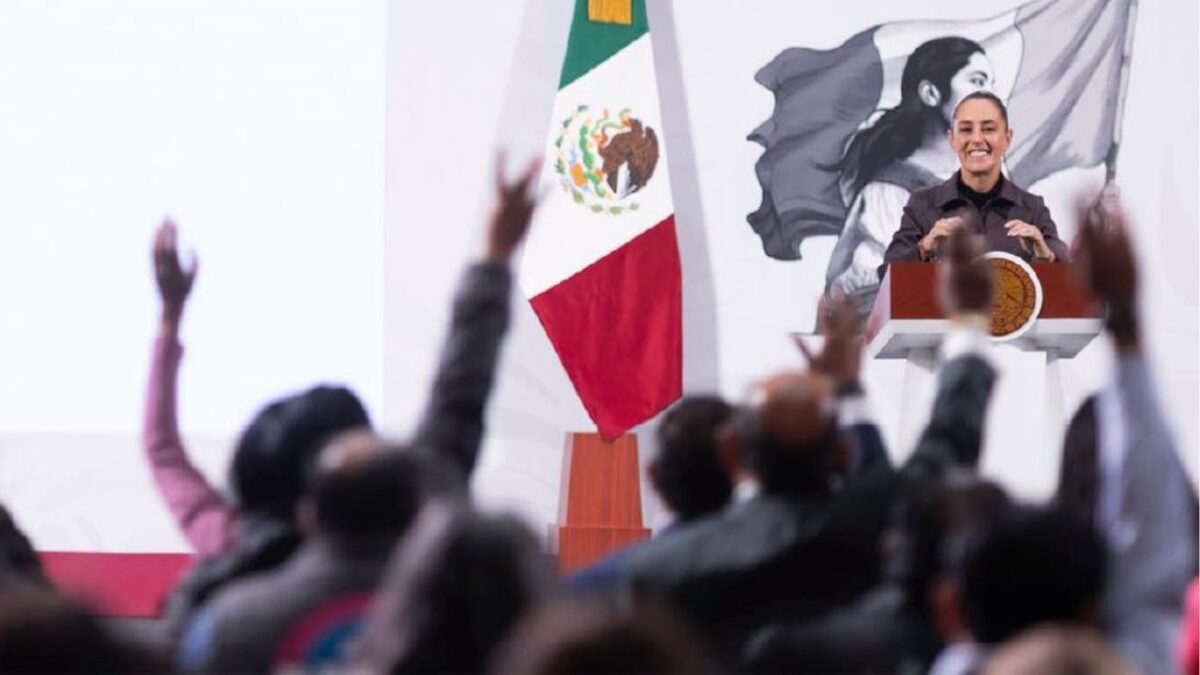 Pese a la ausencia de la presidenta Sheinbaum, este viernes 5 de diciembre habrá Mañanera del Pueblo, la encabezará Rosa Icela.