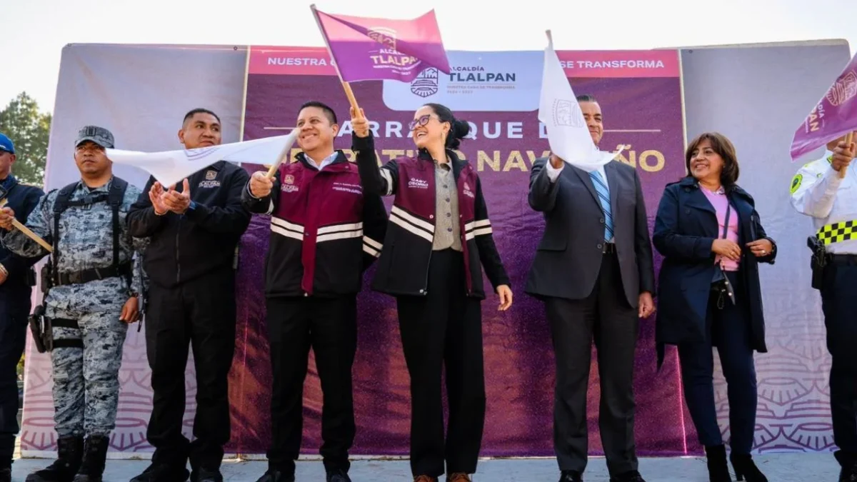 El Operativo Navideño 2025 contempla reforzar la vigilancia en zonas comerciales, bancarias y habitacionales de Tlalpan.
