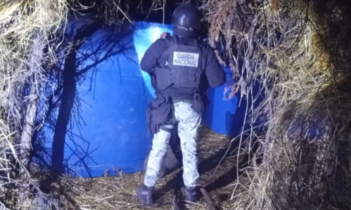 Guardia Nacional asegura 'huachi-estación' en Guanajuato
