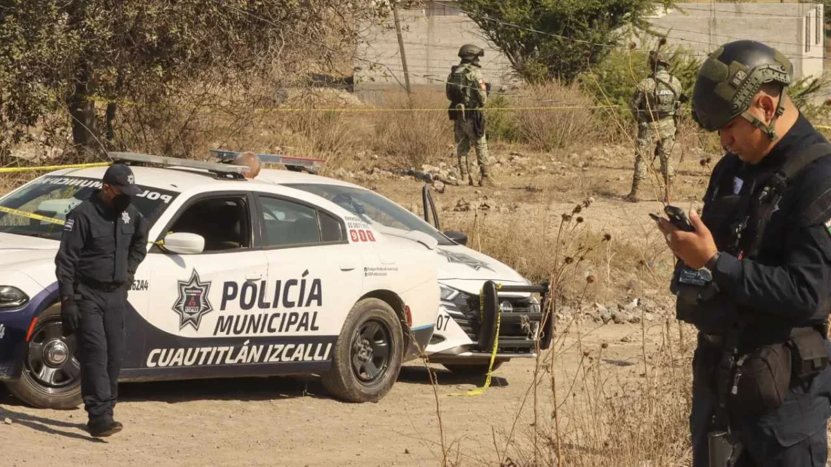 Hallan a persona sin vida en predio del municipio de Cuautitlán Izcalli, en el Edomex.