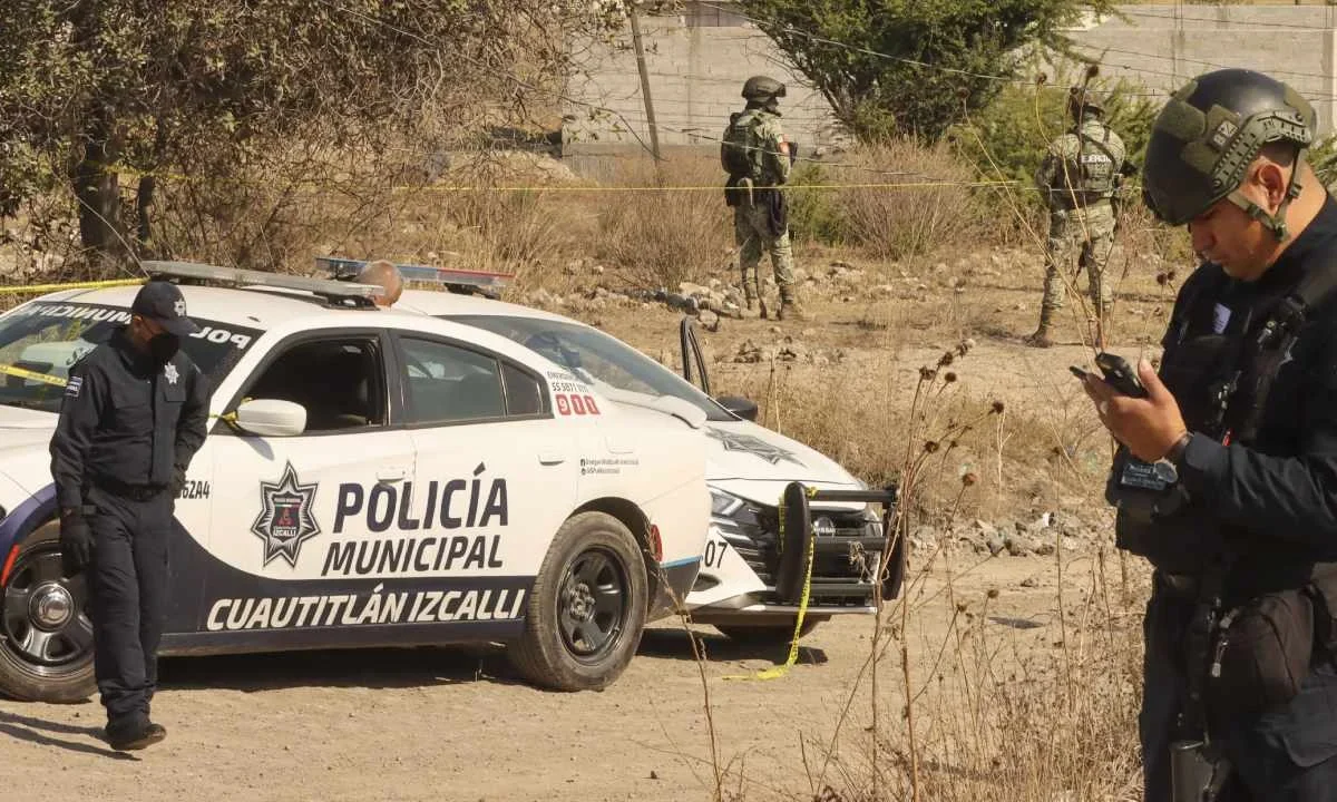Hallan a persona sin vida en predio del municipio de Cuautitlán Izcalli, en el Edomex.