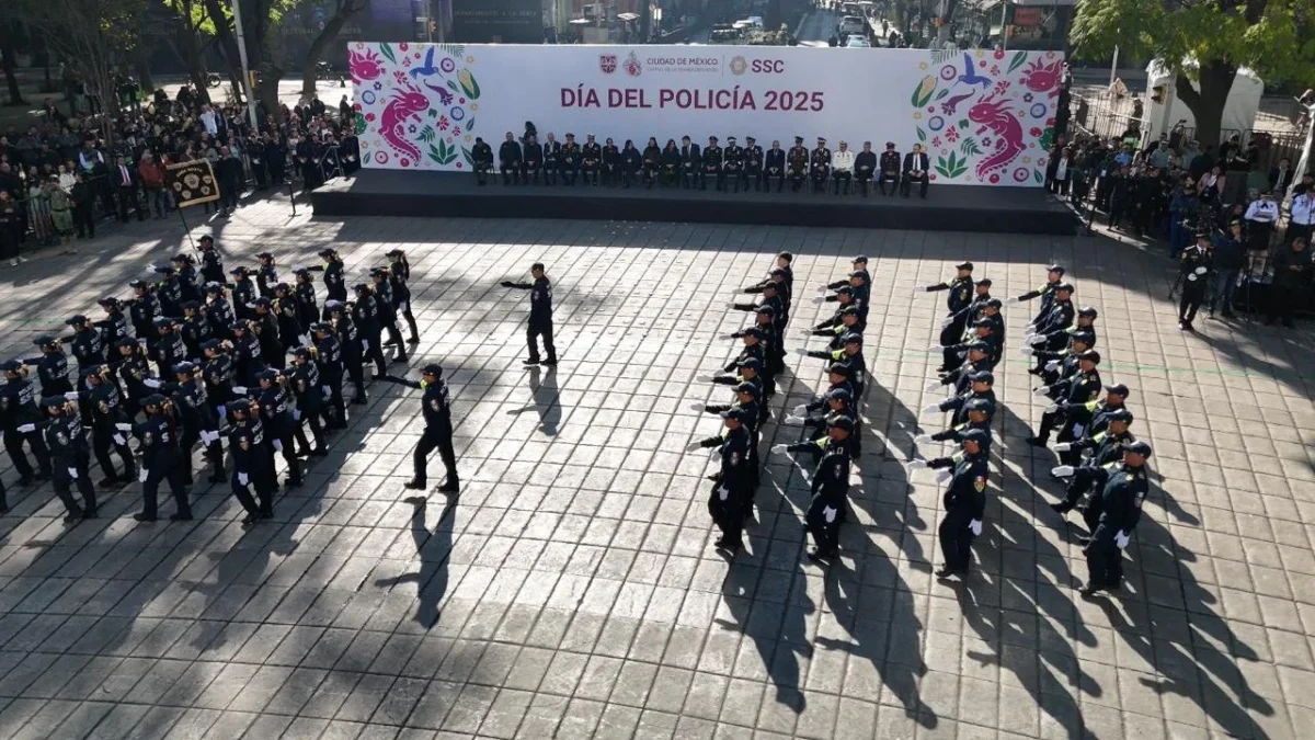 CDMX conmemora Día del Policía 2025 con desfile en Reforma