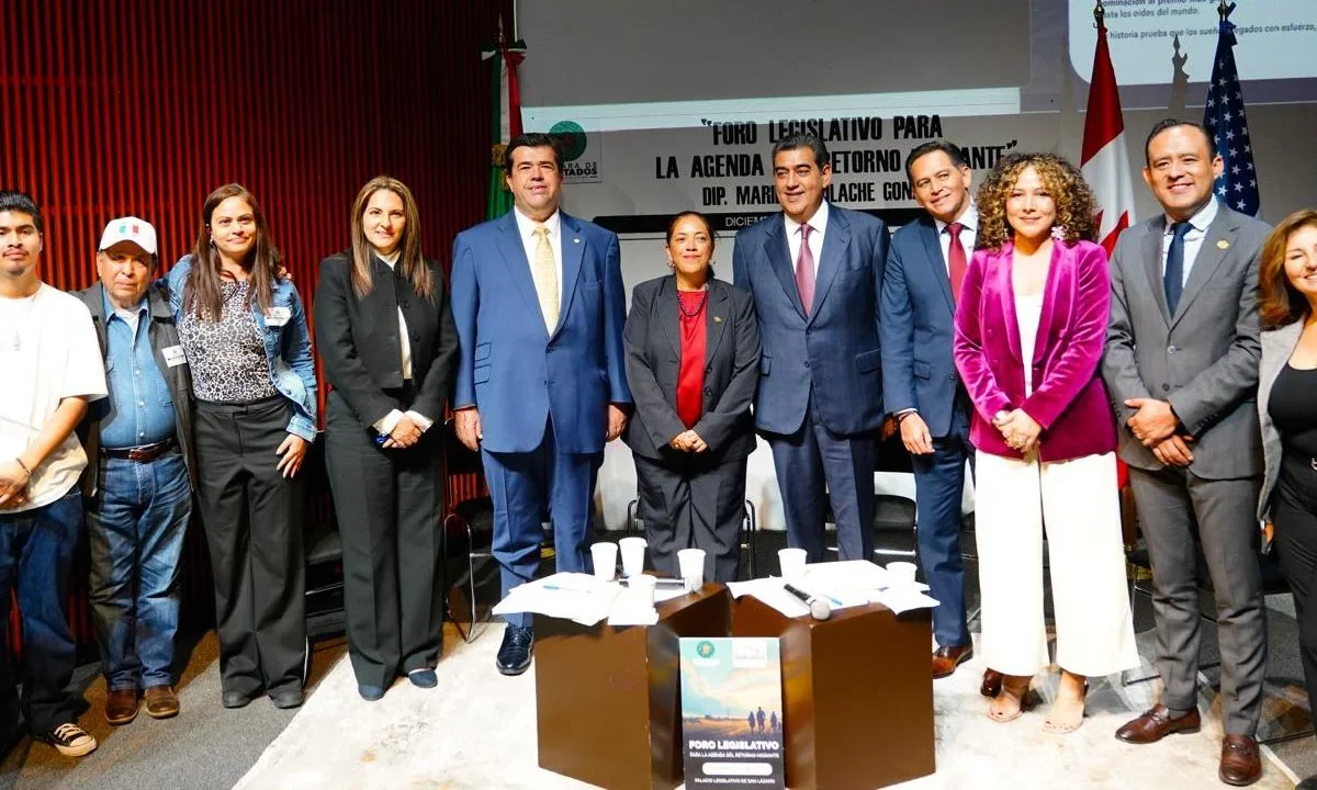 El diputado morenista Pedro Haces aseguró que hoy los migrantes que regresan a México ‘ya no vuelven a empezar de cero’.