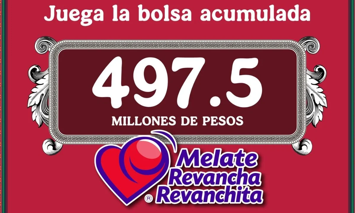 La bolsa acumulada para el sorteo de la Lotenal del 7 de diciembre es de 497 millones 500 mil pesos, una de las más grandes del 2025.