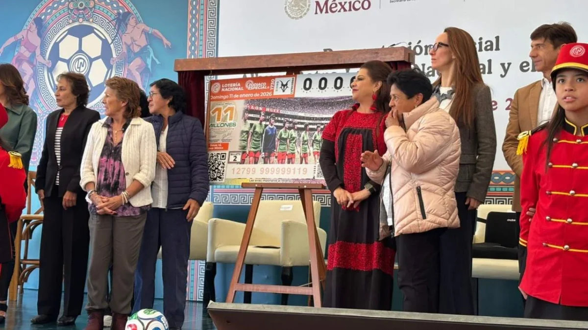 La Lotería Nacional presenta el Álbum retro del Mundial con billetes conmemorativos.
