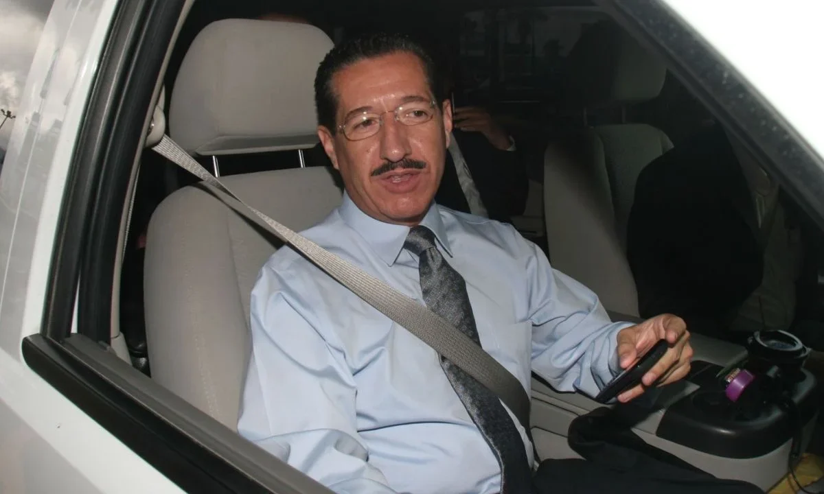 Ney González Sánchez, exgobernador de Nayarit, en un evento en 2010.