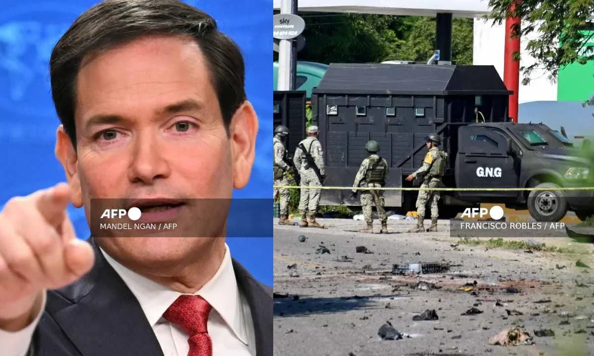 Estados Unidos no puede ni va a firmar ningún acuerdo de paz con bandas narcotraficantes, declaró el secretario de Estado, Marco Rubio.