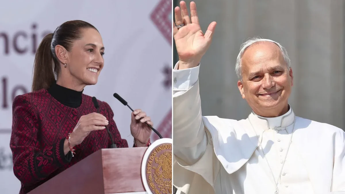 La presidenta Claudia Sheinbaum informó que está buscando tener una llamada telefónica con el Papa León XIV para invitarlo a México.
