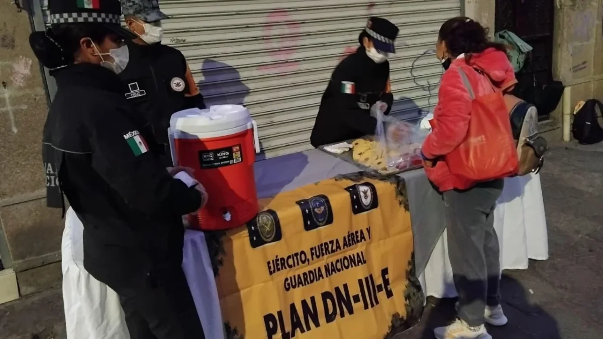 Ante la llegada de la temporada invernal, la Guardia Nacional (GN) activó el Plan DN-III-E en San Luis Potosí. En esto consiste.
