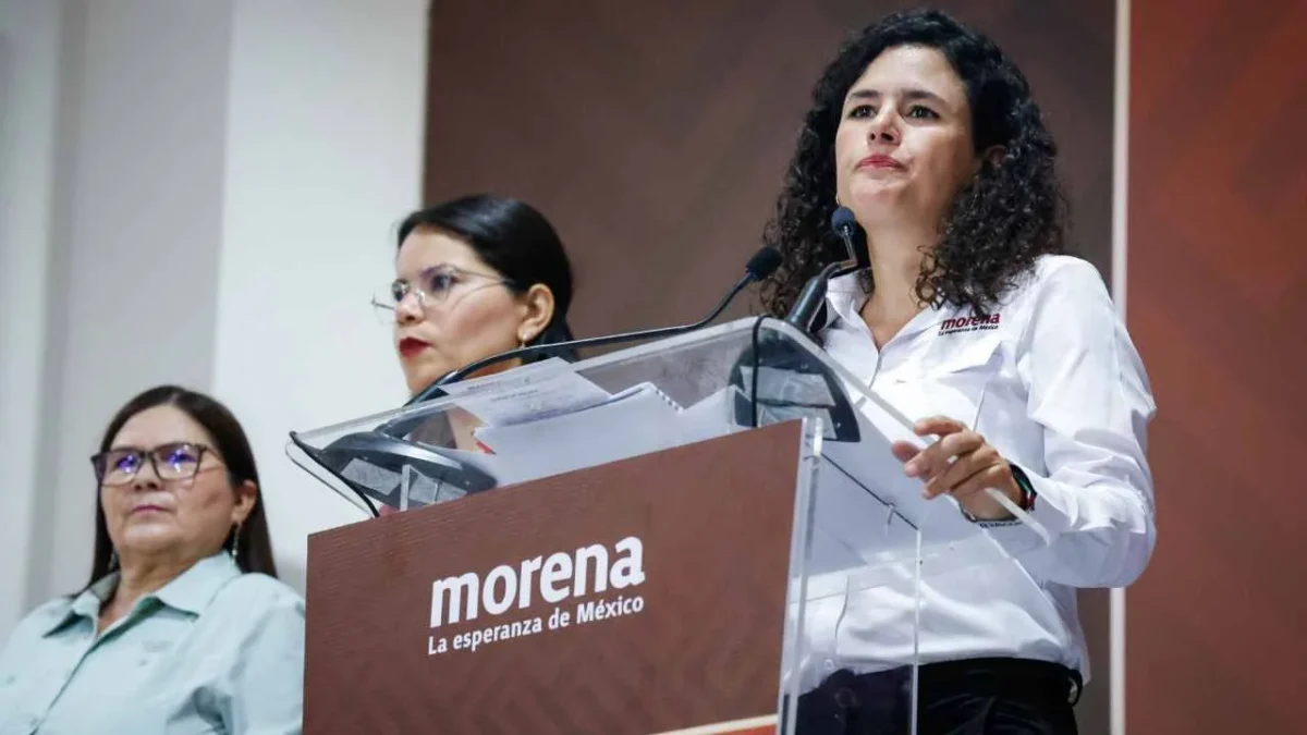 Postulación de candidatas no es capricho, aseguró Luisa María Alcalde, dirigente nacional de Morena.