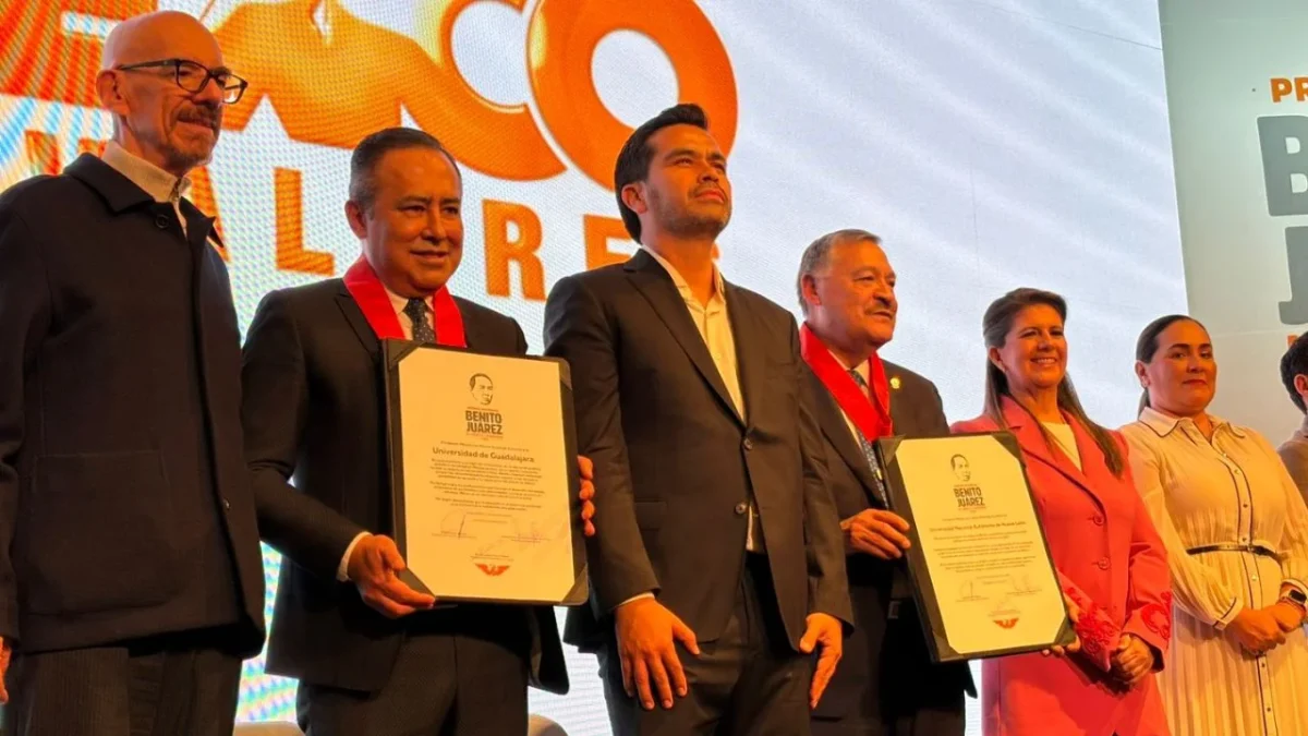 Dante Delgado, Coordinador Nacional de MC, encabezó una agenda de eventos institucionales incluido el Premio Nacional Benito Juárez.