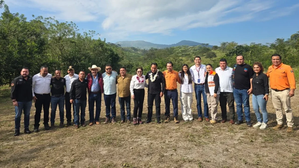 Autoridades federales y estatales recorrieron y monitorearon el volcán 'El Chichonal', Chiapas, semáforo se ubica en Amarillo, Fase 1.