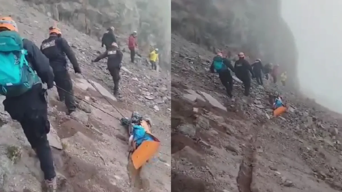 Cuerpos de emergencia recuperaron el cuerpo de un alpinista que cayó 200 metros en su ascenso al volcán Iztaccíhuatl.