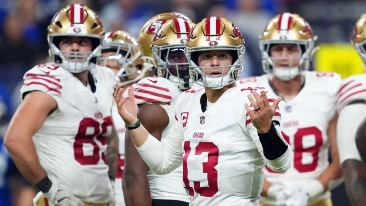 Los San Francisco 49ers vencieron a los Indianápolis Colts, en el penúltimo juego de lunes por la noche de la temporada de la NFL.