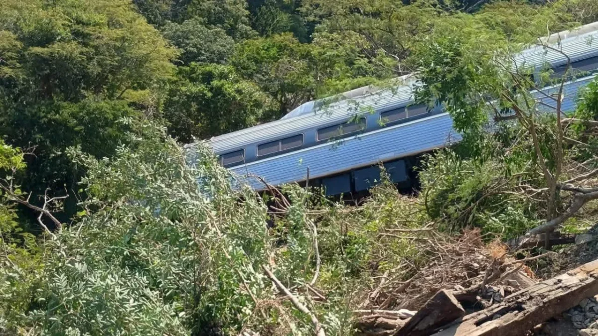 Se descarrila el Tren Interoceánico en Oaxaca