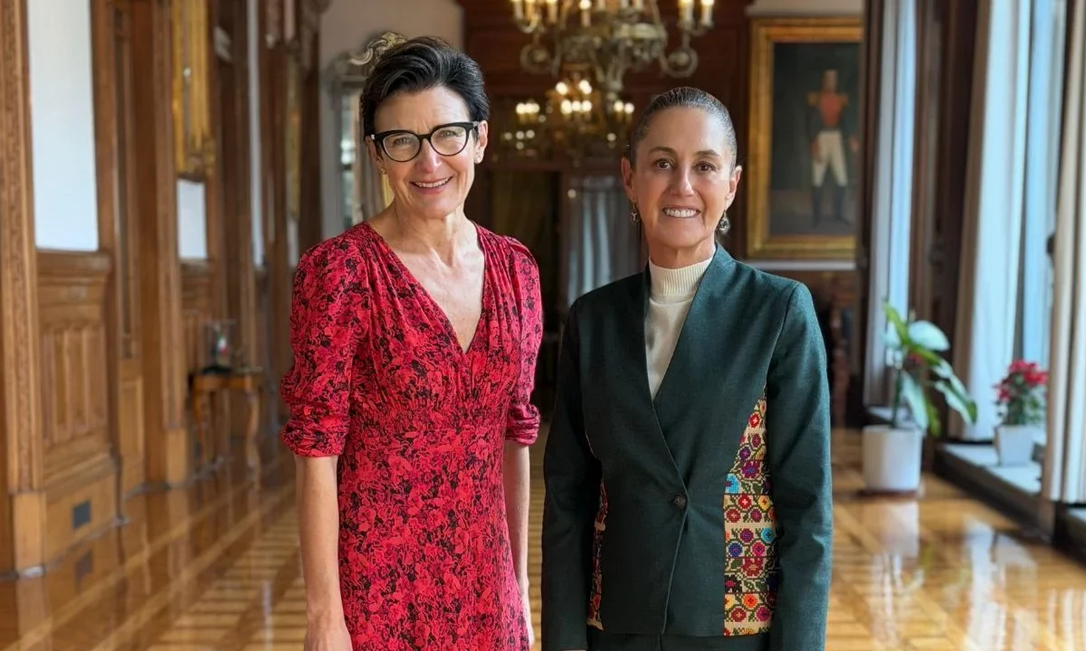 Se reúne Sheinbaum con Jane Fraser, presidenta y CEO de Citi