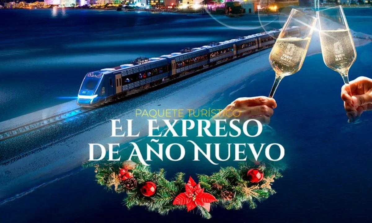 La Sectur, el Tren Maya, Grupo Mundo Maya y Mexicana, ofrecen diversos paquetes vacacionales, entre ellos, el 'Expreso de Año Nuevo'.