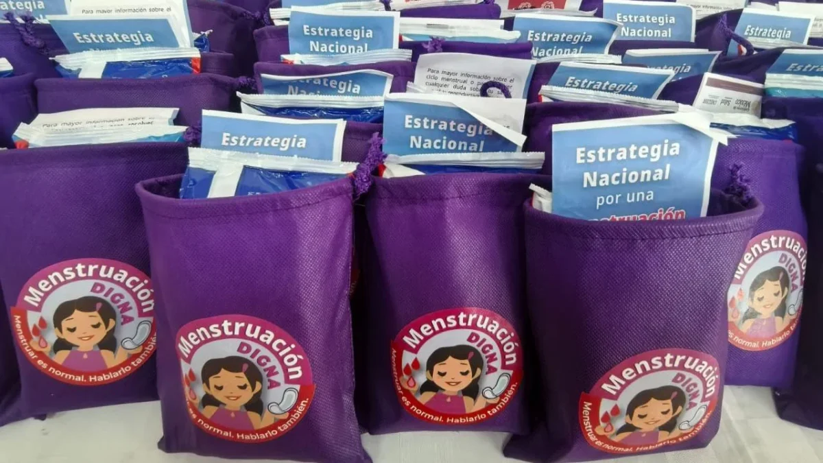 El Gobierno federal reconoce la menstruación digna como un derecho humano fundamental e indispensable para evitar el abandono escolar.