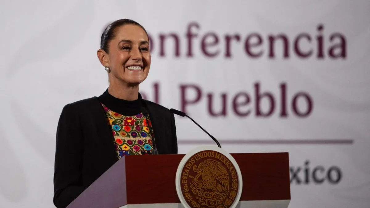 Sheinbaum Pardo fue cuestionada por la mañana sobre su asistencia al Sorteo del Mundial