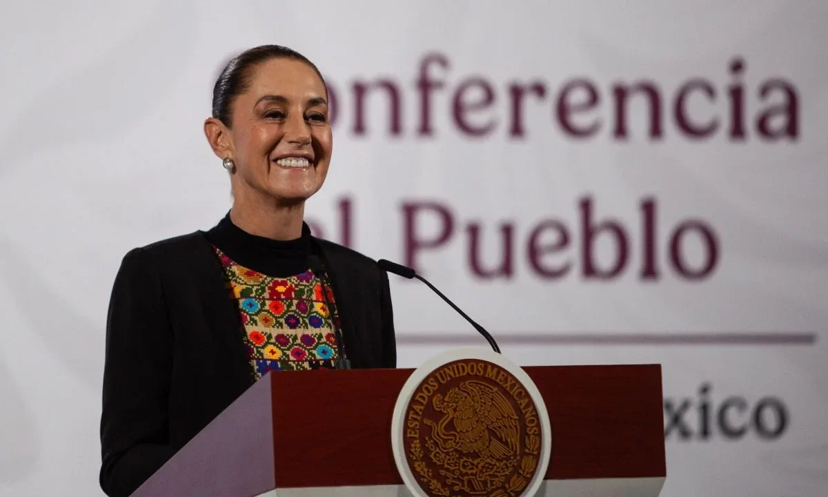 Sheinbaum Pardo fue cuestionada por la mañana sobre su asistencia al Sorteo del Mundial