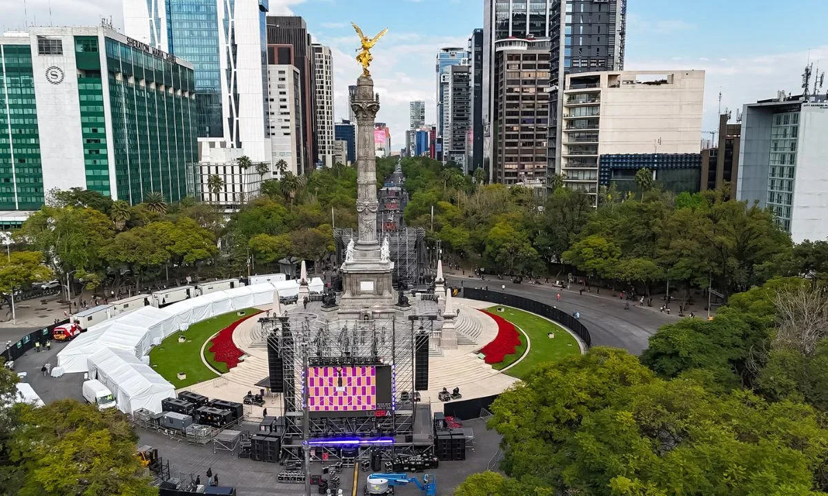 Todo listo en CDMX para recibir el Año Nuevo con megaconcierto