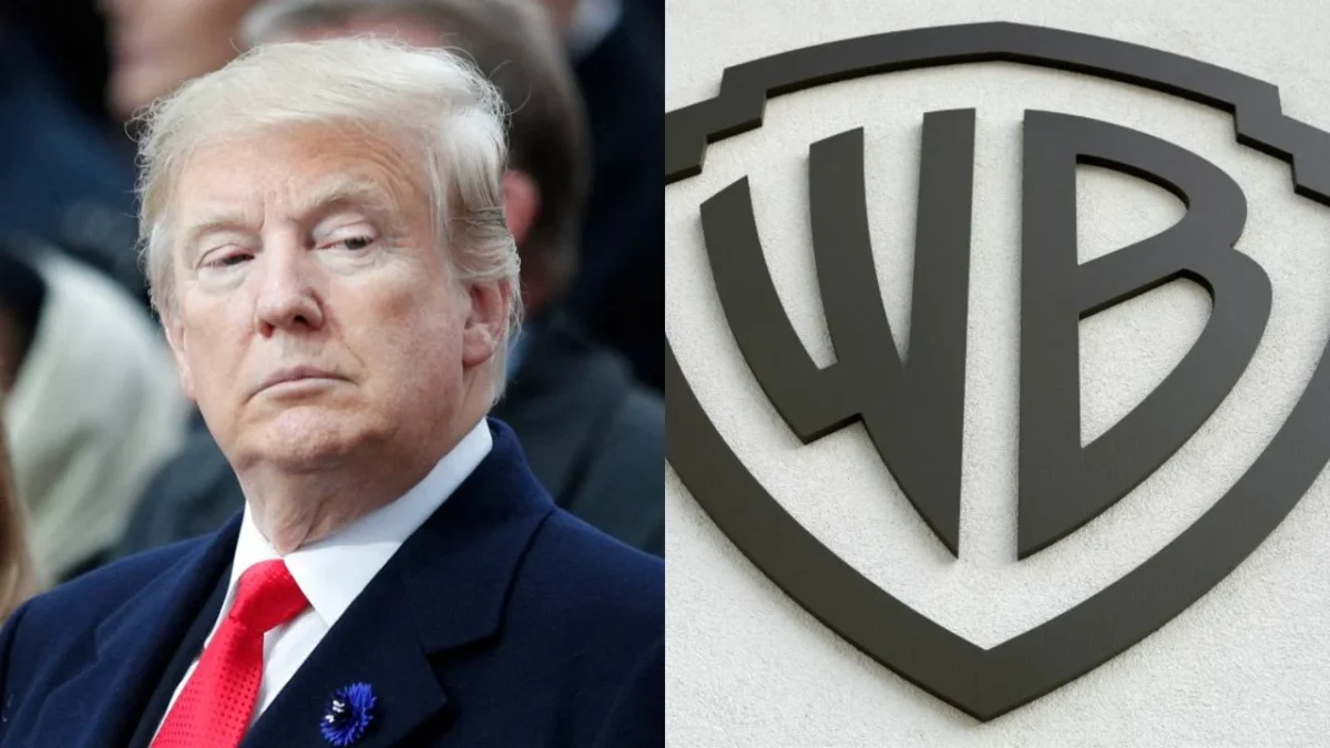 Trump expresó dudas sobre la compra de Warner Bros por parte de Netflix, afirmando que la 'gran N' ya tiene 'una gran porción del mercado'.