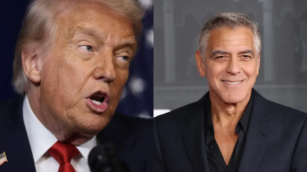 Trump criticó este miércoles 31 de diciembre el otorgamiento de la nacionalidad francesa al actor estadounidense George Clooney.