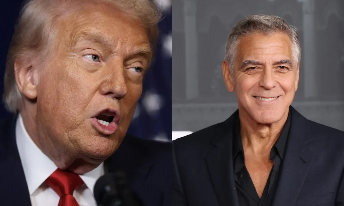 Trump criticó este miércoles 31 de diciembre el otorgamiento de la nacionalidad francesa al actor estadounidense George Clooney.