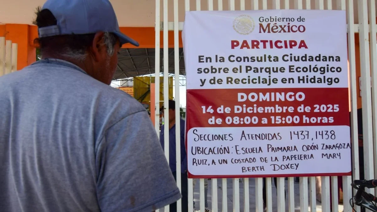 Votan pobladores en contra de la construcción de un Parque Ecológico en la zona de Tula