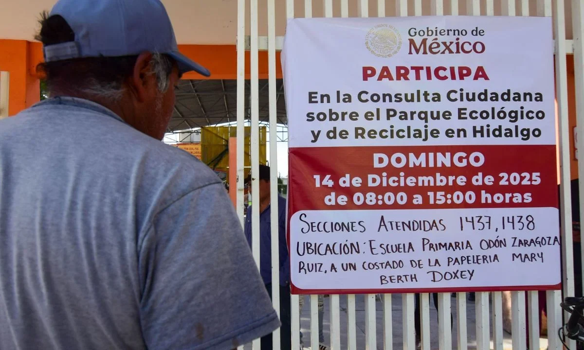 Votan pobladores en contra de la construcción de un Parque Ecológico en la zona de Tula