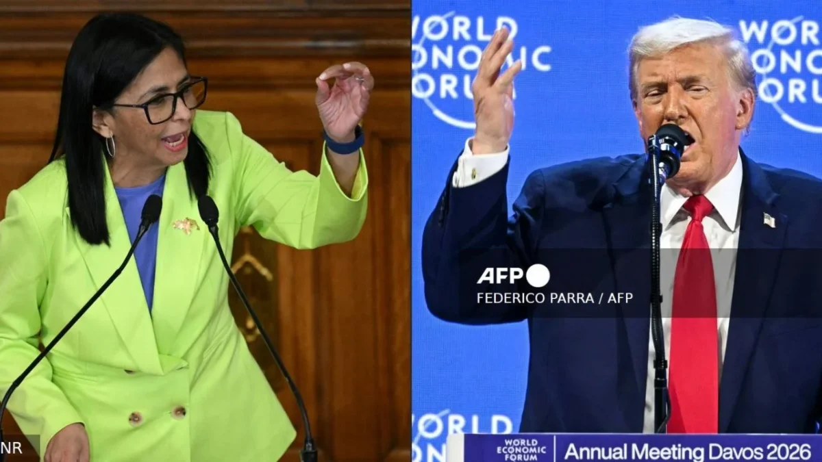 Delcy Rodríguez confronta a Trump: 'Ya basta de las órdenes de Washington'