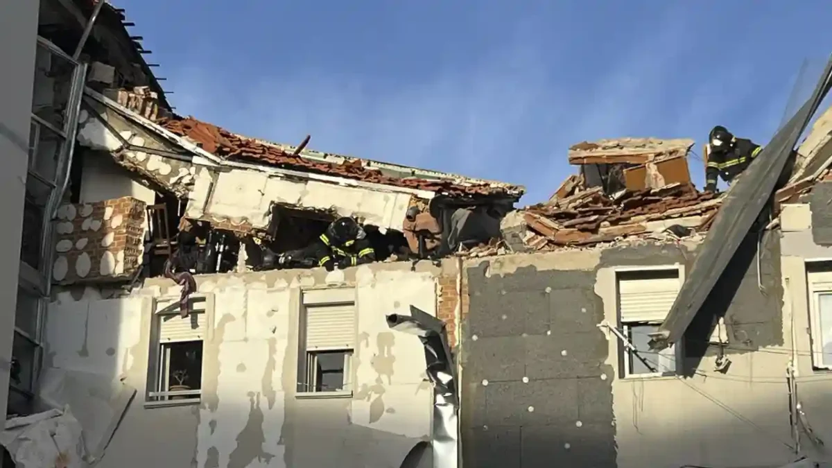 Explosión en Madrid
