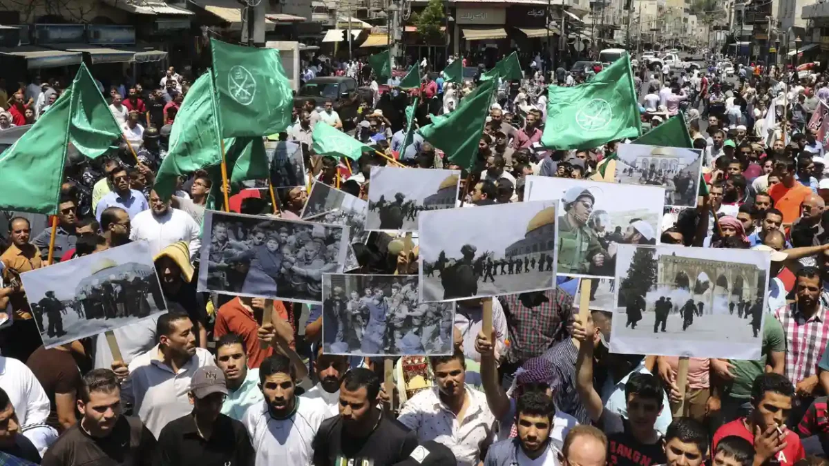 Protesta de Hermanos Musulmanes