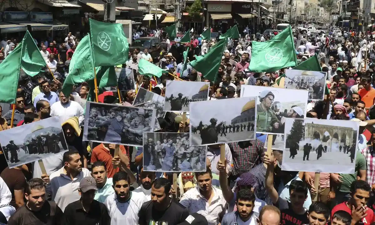 Protesta de Hermanos Musulmanes